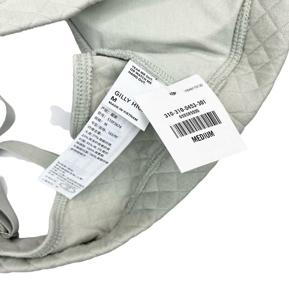 NWT GILLY HICKS  Quilted Loungelette Sz Medium Green - Picture 4 of 4